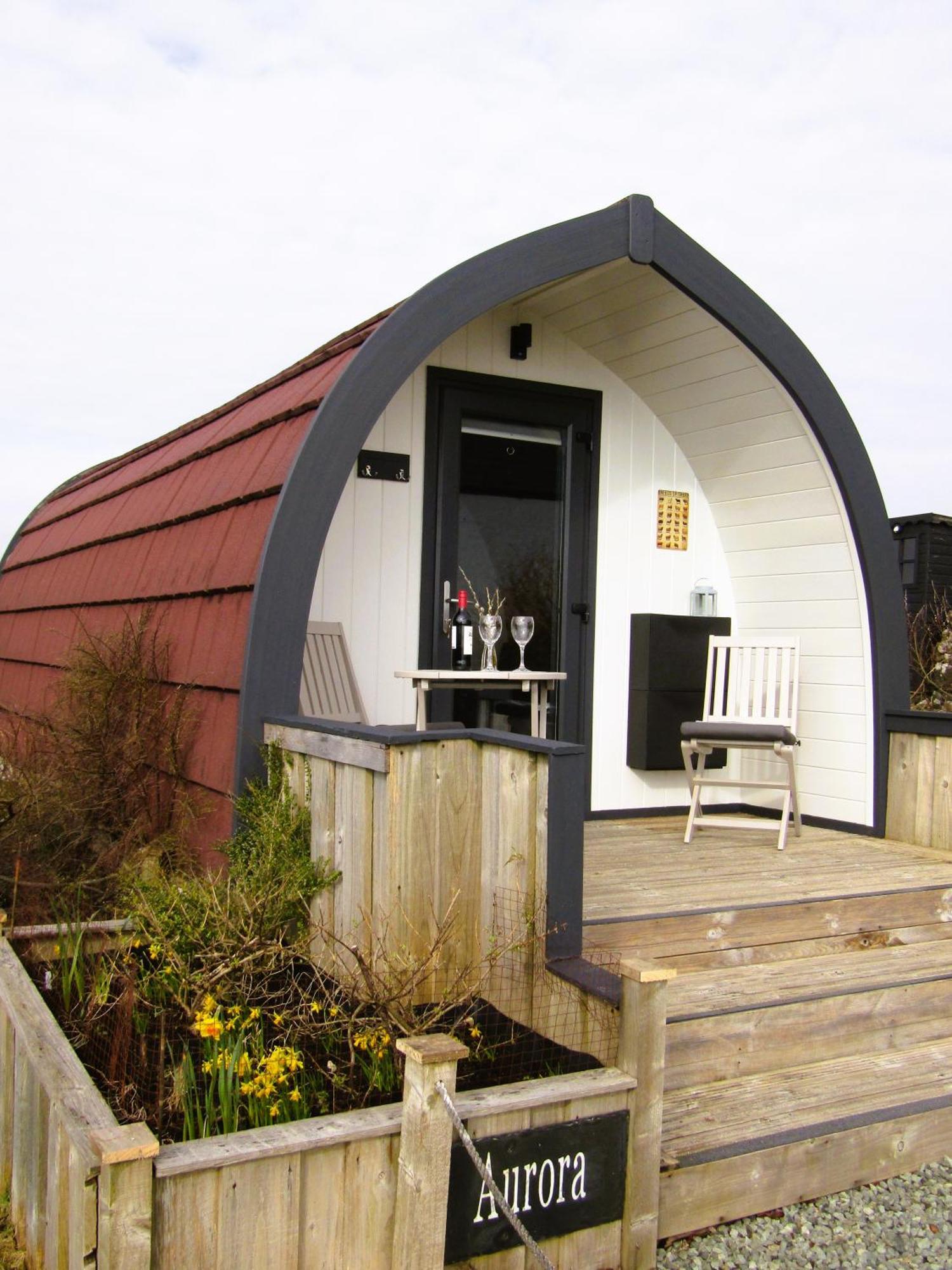 Harlosh Hideaways - Aurora Pod Buitenkant foto