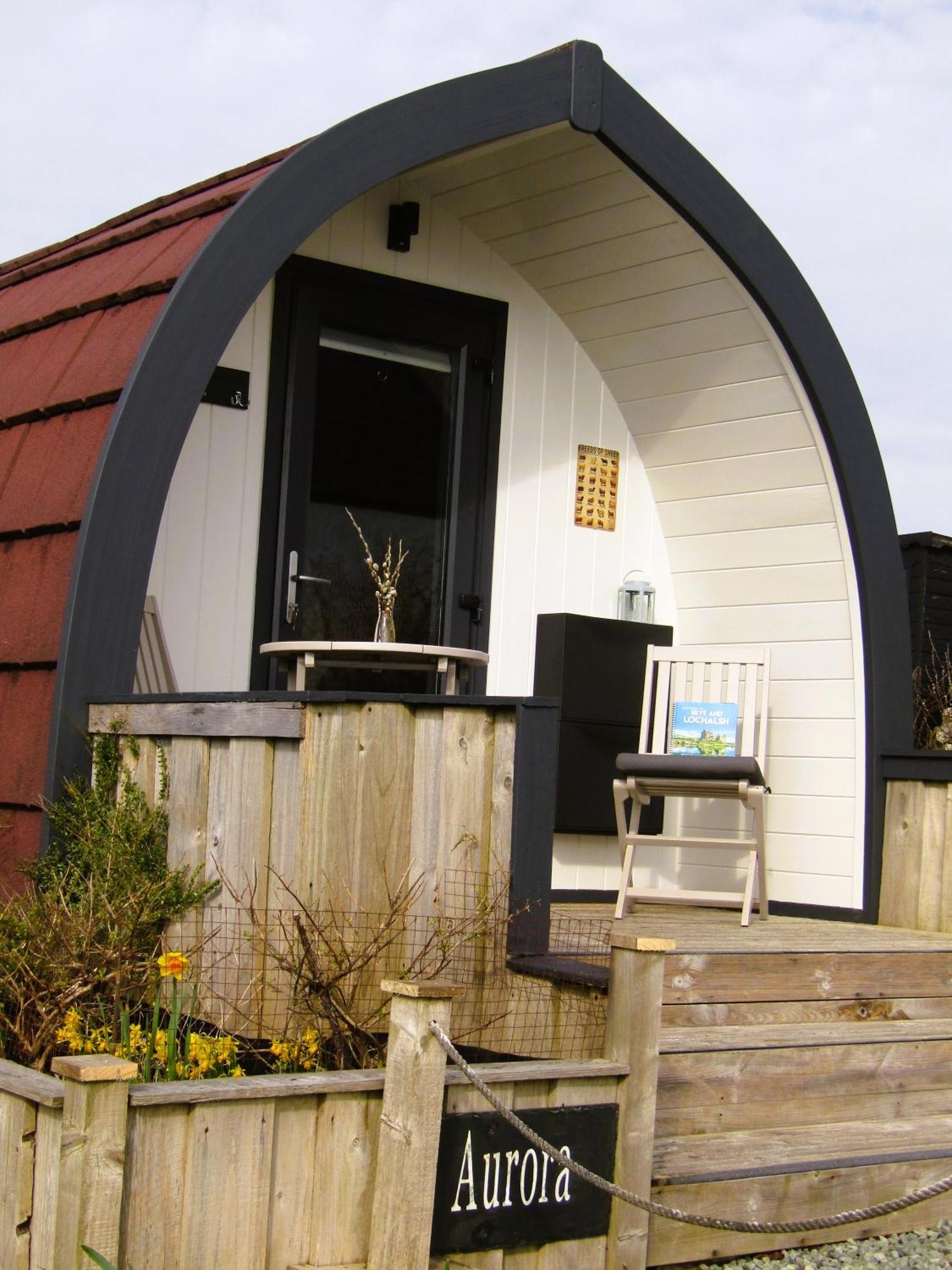 Harlosh Hideaways - Aurora Pod Buitenkant foto