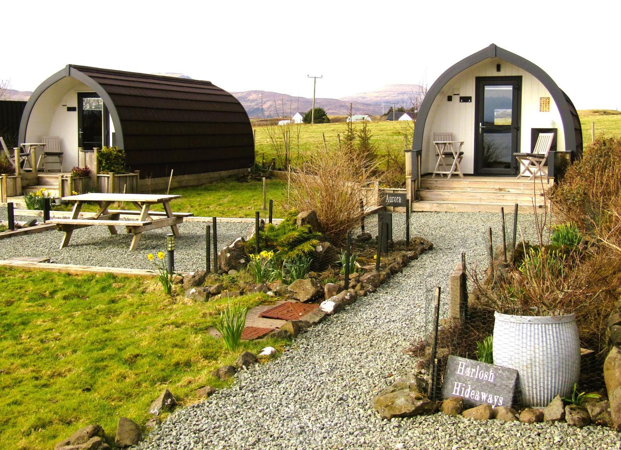 Harlosh Hideaways - Aurora Pod Buitenkant foto