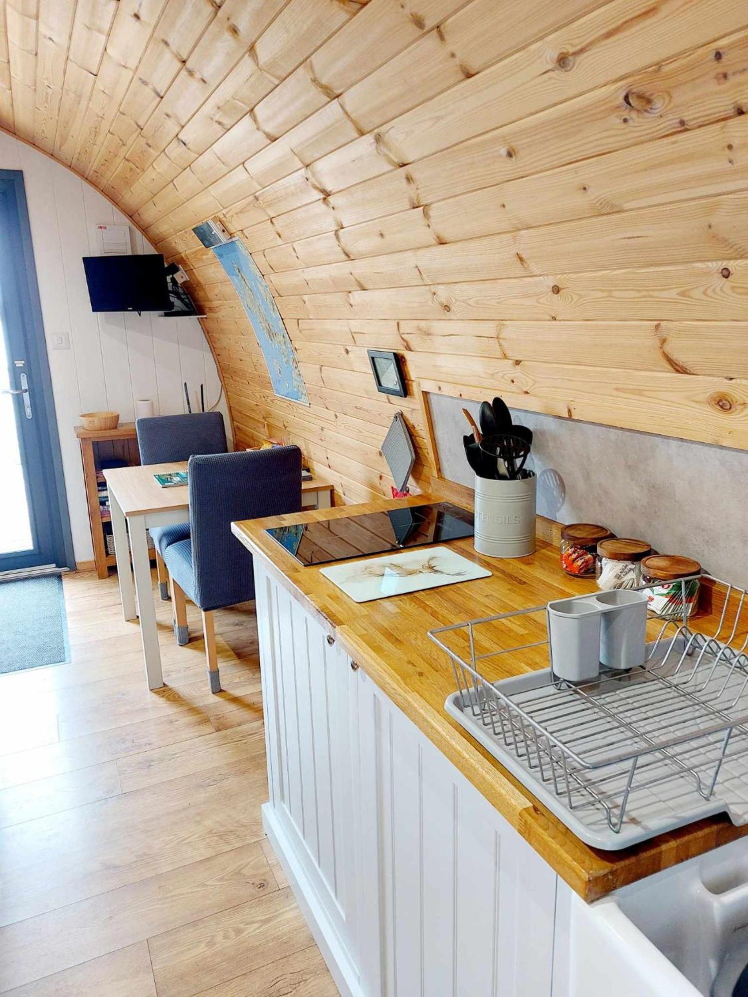 Harlosh Hideaways - Aurora Pod Buitenkant foto